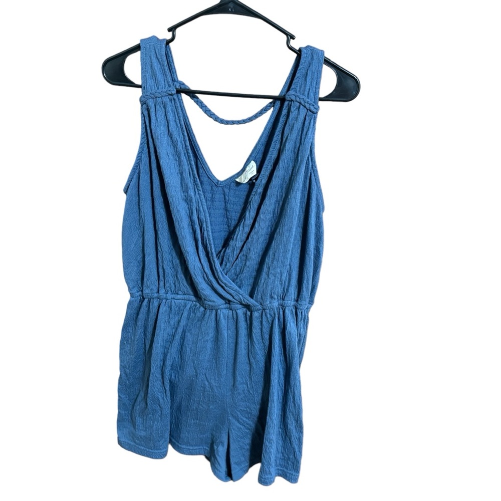 Women’s Denim Colored Romper Size XL